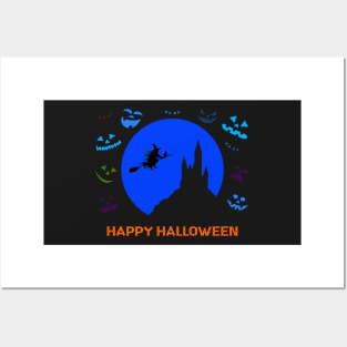 HAPPY HALLOWEEN Posters and Art